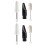 2Pièces Embout Saxophone Alto Performance Avec Brosse Nettoyage 5