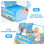 2Pièces De Jeu Pliable Pour Enfants Ball Pit Sécurisé 11