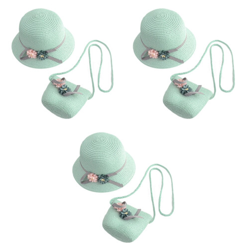 3Ensembles Ensemble Été Enfants Chapeau Sac 2