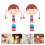 6Pièces Hochet Bois Bébé Jouet Interaction Main 10