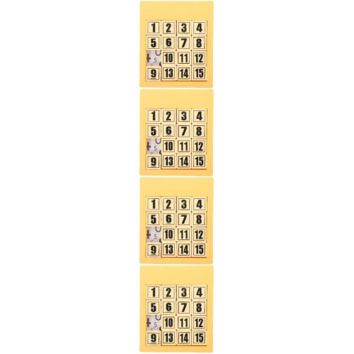 4Pièces Jeu Éducatif Puzzle Pour Enfants 2