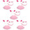 5Ensembles Oreilles Rose Costume Queue Enfants 10
