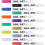 60Pièces Multicolores Outils Nail Art DIY 2