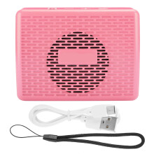 Bluetooth-aktiveret FM-radio med Crystal Sound og alsidige multifunktionelle trådløse højttalerfunktioner, inklusive snor til bærbarhed