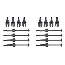 16Pcs Metal Drive Shaft CVD and Gearbox Joint Cup Differential Cup for TT01 TT02 TT-01 1/10 RC Car Upgrade Parts