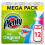 Plenty PLENTY Kitchen Towel, 12 White Rolls, 1200 Sheets of Kitchen Roll, 2 1