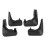 4pcs ABS Mudguards Fender Flares for C-Class W205 2015-2019 12