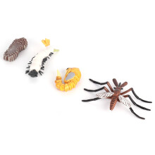 Educational Insect Life Cycle Figurines Vinyl Model Toy M4184 31.6g