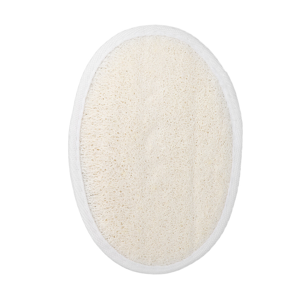 Loofah Sponge With Terry Cloth, Natural Exfoliating Body Scrubber For Shower & Bath, Gentle Massage & Promote Circulation, Quick Drying &