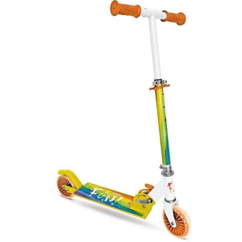 MONDO - Scooter / Two-Wheeled Folding Scooter - Rainbow