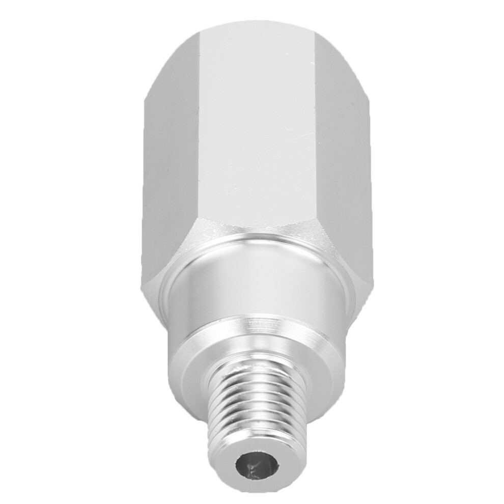 Aluminium Alloy Coolant Temp Sensor Adapter M12x1.5 To 1/2In Npt Silver 4611378354297