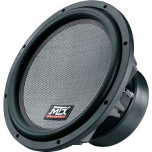 MTX TX815 Subwoofer Auto "HighEnd" 38cm 2000W RMS 2 Alu-Chassis 3" Spule für geschlossenen oder Reflex-Subwoofer mit Faser-Membran
