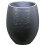 Blumentopf - GRAPHIT - Kunststoff - Anthrazitgrau - Rund (Ei) - Ø50xH53cm - 53L - EDA 1