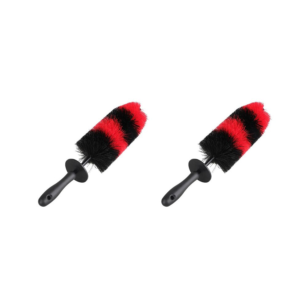 2X Car Wheel Wash Vehicle Car Motorcycle Wheel Tire Rim Scrub Brush Cleaner Washing Tool 4712872021255