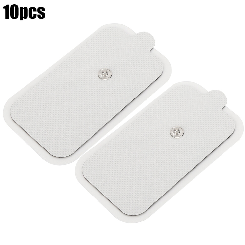 Versatile Electrode Pads for Tens Massager, Universal Compatibility with Most Muscle Stimulators, Reusable Electrodes, High Conductivity and Skin-Frie