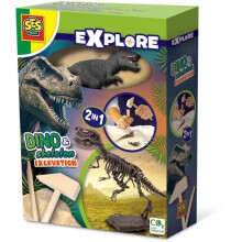 Dino and skeleton excavation 2 in 1 - T-rex