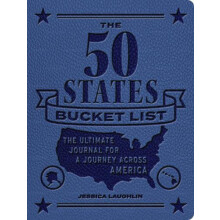 The 50 States Bucket List by Jessica Laughlin Paperback Book