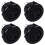 4X Female 5 Pin DIN Plug Panel Mounted Keyboard Cable Connector Adapter 1