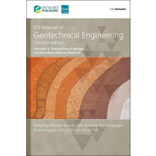ICE Manual of Geotechnical Engineering Volume 2 Hardcover Book
