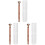 3Pièces Machine Sourcils Rose Gold Design Confortable Microblading 2