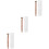 3Pièces Machine Sourcils Rose Gold Design Confortable Microblading 5