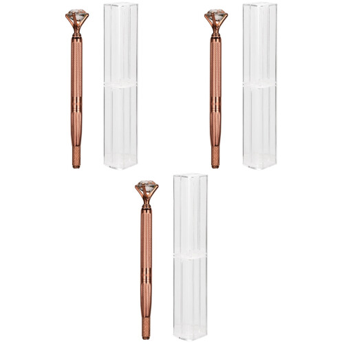 3Pièces Machine Sourcils Rose Gold Design Confortable Microblading 2