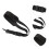 2Pièces Bandoulière Saxophone Cuir Noir Ajustable Usage Polyvalent 8