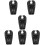 6Pièces Oreiller Gonflable Noir Support Tête Et Épaules 11