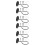 6Ensembles Rangement Mural Baseball Golf Support Noir 10