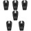 6Pièces Oreiller Gonflable Noir Support Tête Et Épaules 10