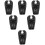 6Pièces Oreiller Gonflable Noir Support Tête Et Épaules 8