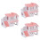 3Pièces Habitat Hamster Bois Rose Double- Ludiques Pets 6