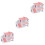 3Pièces Habitat Hamster Bois Rose Double- Ludiques Pets 5
