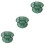 3Pièces Filet De Automatique Vert À Armature 5