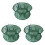 3Pièces Filet De Automatique Vert À Armature 2
