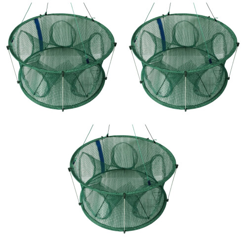 3Pièces Filet De Automatique Vert À Armature 2