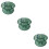 3Pièces Filet De Automatique Vert À Armature 9