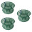 3Pièces Filet De Automatique Vert À Armature 7