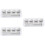 3Ensembles Blocs De Glace Coeur En Acier Inoxydable, Usage Bar 7