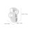 2Pièces Couvre Silicone Adapté Stockage Bébé 2
