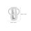 2Pièces Couvre Silicone Adapté Stockage Bébé 3