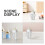 2Pièces Couvre Silicone Adapté Stockage Bébé 5