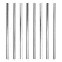 8Pièces Outil Fixation Mèches Bougies Métal Argenté