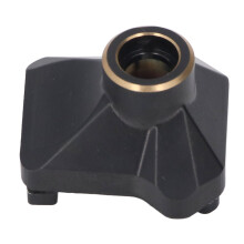 Capot d'essieu central en laiton pour RC 1/10 G63 noir
