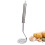 2Pièces -Purée En Acier Inoxydable Argenté Idéal De 8