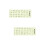 Stickers Clavier Portable Desktop Khaki Fluorescents Solides 8