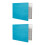 2Pièces D'accords Ukulélé Bleu Support Pratique En Papier PU 7