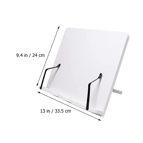 Support Lecture Bois Stable Pour Manuels Et Livres Variés 1