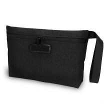 Geldtasche mit Schloss, AbschließBare Geldtasche, Wasserdichte Banktasche mit ReißVerschluss und Schloss für Bargeld, Handy B