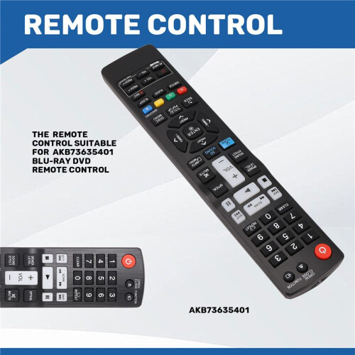 AKB73635401 Remote Control for  Blu-Ray 3D Wireless Combination Home Theater Remote Control Universal AKB73375504 1